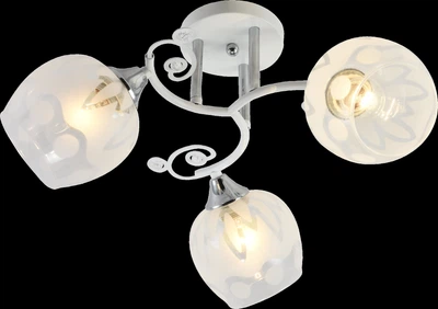 Люстра декоративна INTEREES IS XA1435B-3 WH+CR