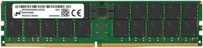 Модуль памяти для сервера Micron DDR5 96GB 6400Mhz ECC REG 2Rx4 CL52 24Gbit Tray (MTC40F204WS1RC64BC1T)