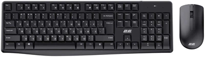Комплект (Клавиатура и мышь) 2E MK390 WL EN/UK Black (2E-MK390MWB_UA)
