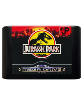 Игра Sega Mega Drive Jurassic Park Europe Английская Версия Только Картридж Б/У