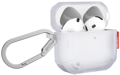 Кейс для навушників Skinarma Mecha CE AirPods 4 (SK-AP4MECCE-FRT) Frost