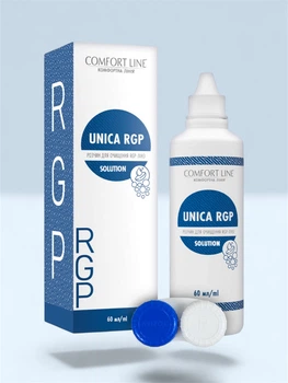 Раствор для контактных линз жёстких Avizor Unica RGP solution 60 ml очистка дезинфекция увлажнение