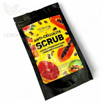Антицелюлітний скраб Top Beauty Anti-Cellulite Scrub Грейпфрут - Папая 200 г