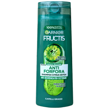 Шампунь для волосся проти лупи детокс для жирного волосся FRUCTIS sh antif.citrus 250 мл.