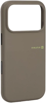 Etui Evelatus Premium MagSafe Sandstone do Apple iPhone 17 Pro Szare (EVEAPP17PPMSCGR)