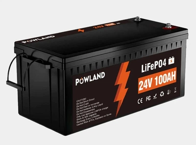Аккумуляторная батарея POWLAND LiFePO4 25.6V 100Ah 2560Wh