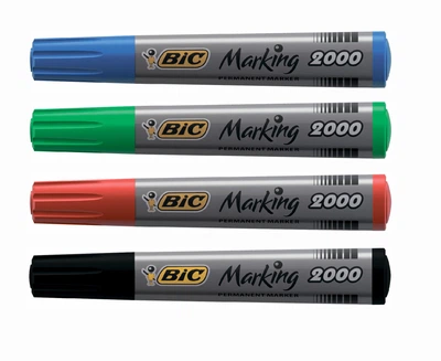 Набор перманентных маркеров BIC 4 цвета (bc8209112)