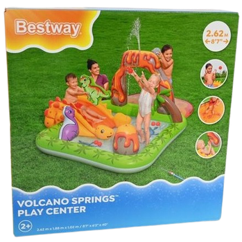 Wodny plac zabaw Bestway B53172 Wulkan 262 x 188 x 102 cm 93352 (6941607393352)