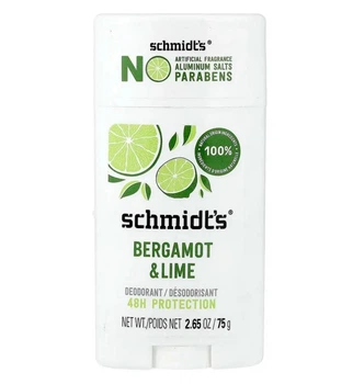 Дезодорант, бергамот та лайм, Schmidt's, 75 г (SMD-00603)