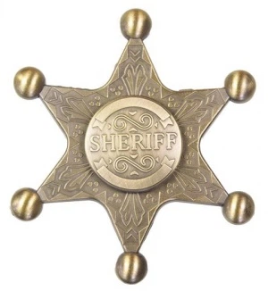 Спінер MT-18 Metal Sherif Star Gold (MT-18SG)
