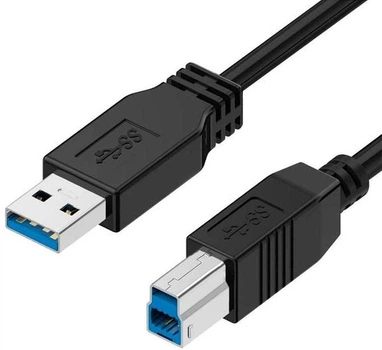 Кабель Dell USB-A - USB-B 3.0 (M/M) 1.8 м Black (5KL2E22501)