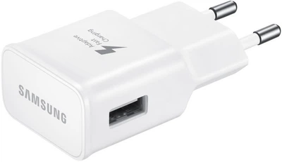 Мережевий зарядний пристрій Samsung Power Adapter EP-TA200 15W USB-A White (EP-TA200NWE) OEM