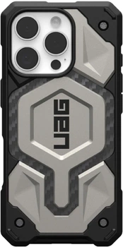 Чохол UAG Monarch Pro with MagSafe для Apple iPhone 16 Pro (114456113636) Titanium