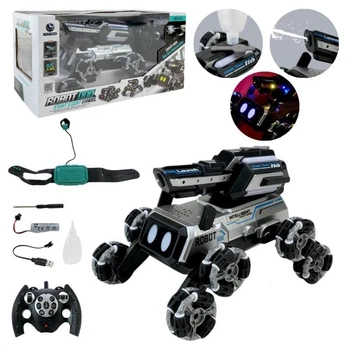 Машинка RC Robot Dog YL-116 (трюк с колесами, стреляет водой) (087y)