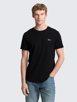 Футболка Tom Tailor T-shirt with back print XXL Чорний 1050317-29999