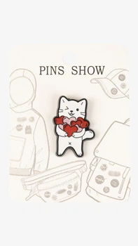 Значок Котик 0928102521-6 Разноцветный shop (2000999540073)