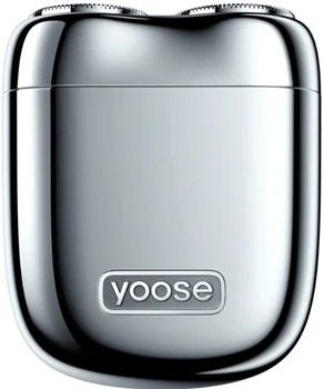 Електробритва чоловіча Yoose Mini 2.0 Срібна
