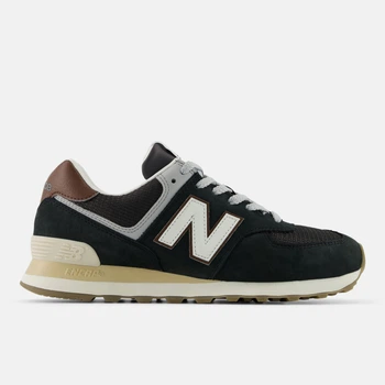 Черные кроссовки New Balance 574 44 (10) 28 см (U5748SB)
