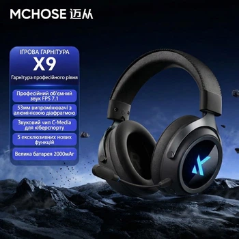 Навушники MCHOSE X9 Чорний