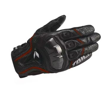 Перчатки Black-Red, вариант 2, XL, (из эко-кожи) комплект
