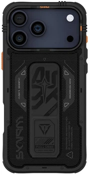 Чохол-накладка Skinarma Phantom (Mag-Charge + Grip-Stand) для iPhone 17 Pro Max Black
