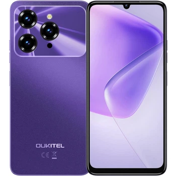 Смартфони та мобільні телефони Oukitel Смартфон Oukitel C6 5G 6.8 HD+ 12GB/512GB Dimensity 6300 5150mAh 50+5Мп Purple (C6_5G_12_512_PL) Фіолетовий