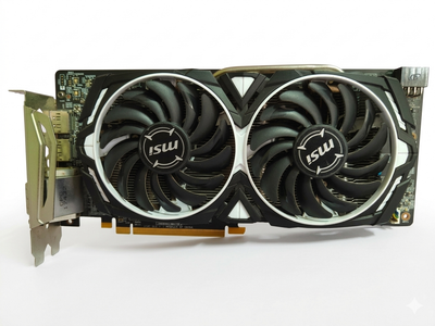 Видеокарта MSI Radeon RX 580 Armor 4G - Б/У