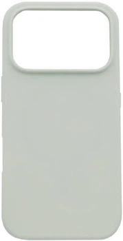 Etui Evelatus Premium Magsafe Soft Touch Silicone do Apple iPhone 17 Pro Srebrne (EVEAPP17PPMSCS)