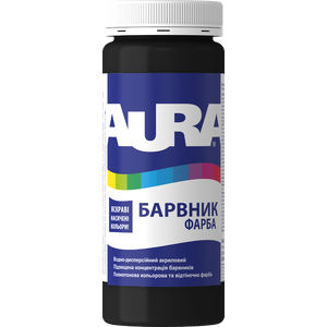 Aura барвник-фарба К504 0,5л Чорний (Укр)