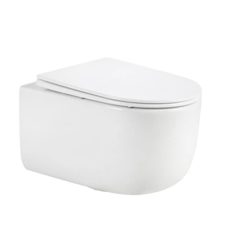Унитаз подвесной Qtap Taurus Ultra Quiet 515×360×350 мм, White, с сиденьем Slim Duroplast / Soft-close / Quick Release QTTAU26W49116