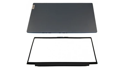 Крышка и рамка матрицы Lenovo IdeaPad 5-15ALC05 5-15IIL05 5-15ARE05 5-15ITL05 5-15IAL7 5-15ABA7 GREY/BLACK (COV-LEN-092)