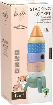 Zabawka Joueco drewniana rakieta do układania 8 elementów 2520318 (8711866800872)