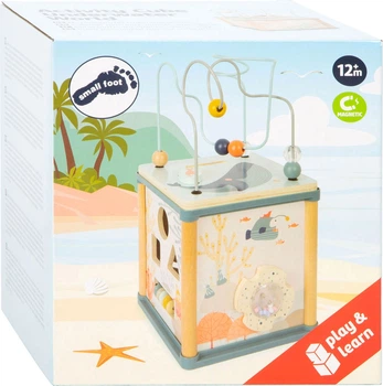 Zabawka Small Foot drewniany sorter motoryczny Podwodny świat 5w1 5410566 (4020972119100)