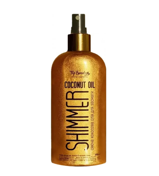 Олія кокосова для засмаги з шимером Top Beauty Shimmer Coconut Oil 200 мл