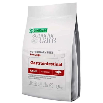 Nature's Protection Superior Care Veterinary Diet - Ветеринарная диета при заболеваниях желудочно-кишечного тракта с белой рыбой для собак 1,5 кг (4771317475763)