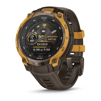 Смарт-часы GARMIN Instinct Crossover AMOLED Bronze/Sunburst (010-03398-01)