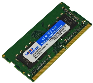 Память для ноутбука SO-DIMM DDR4 8 Gb (3200 MHz) Golden Memory (GM32S22S8/8)