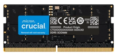 Пам'ять для ноутбука SO-DIMM DDR5 8 Gb (5600 MHz) Crucial (CT8G56C46S5)