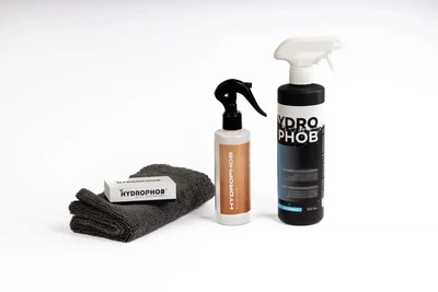Набір Абразивний очисник скла та дзеркал від водного каменю Hydrophob Stone Remover