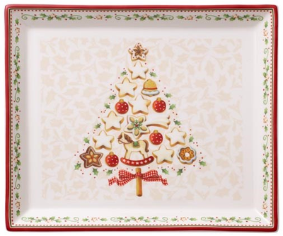 Półmisek Villeroy & Boch Winter Bakery Delight prostokątny 27x22,5 cm (4003686289079)