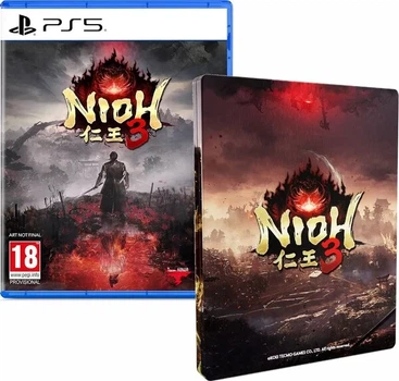 Гра Nioh 3 Launch Edition + Steelbook PS5 (російські субтитри)