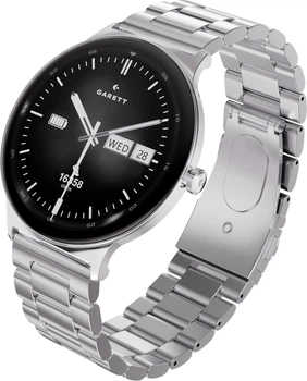 Смарт-годинник Garett Quantum Silver Steel (QUANTUM_SVR_STL)