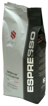 Зерновой кофе Espresso Prima Milliano d`Oro 1 кг