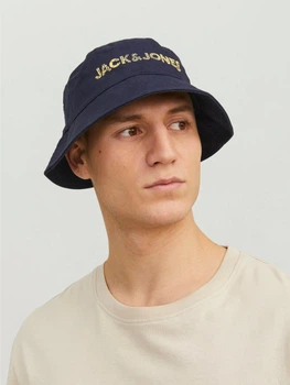 Панама JACK&JONES темно-синій з принтом ZBGSO037 60