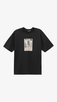 Футболка с принтом мужская GENUA G01222-0012 5XL Черный shop (2000999391125)