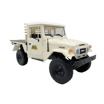 Машинка на радиоуправлении WPL C44 1/16 RTR 4WD радиоуправляемый внедорожник LC80 обновленный (White)