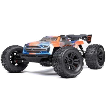 Машинка на радиоуправлении Arrma Kraton 6S BLX RTR 1/8 4WD (Blue/Orange) V6