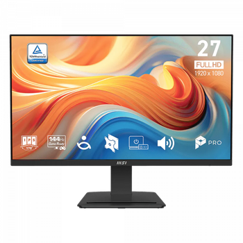 MSI Монітор ips 27" fhd (1920 x 1080) 1ms 144Hz 178/17 8 /VGA/DP/HDMI/колонки 2*3w pro mp273 e14a