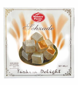 Рахат-лукум класичний Malatya Pazari Sehzade Sade Lokum 400 г Туреччина