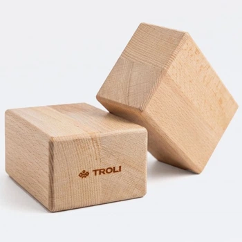 Баланс блоки деревянные для эквилибристики пара Troli Balance Blocks 14 x 9 x 6 см